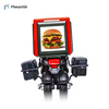 Pixelpulse Source Factory Motorcycle Tail Boxes 3 Sides Outdoor Led Screen Display Waterproof LED Food Delivery