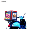 Pixelpulse Source Factory Motorcycle Tail Boxes 3 Sides Outdoor Led Screen Display Waterproof LED Food Delivery