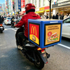 Pixelpulse 4G GPS Outdoor Motorcycle LED Delivery Box Food And Advertising LED Display Box for Takeaway & Delivery Bikes
